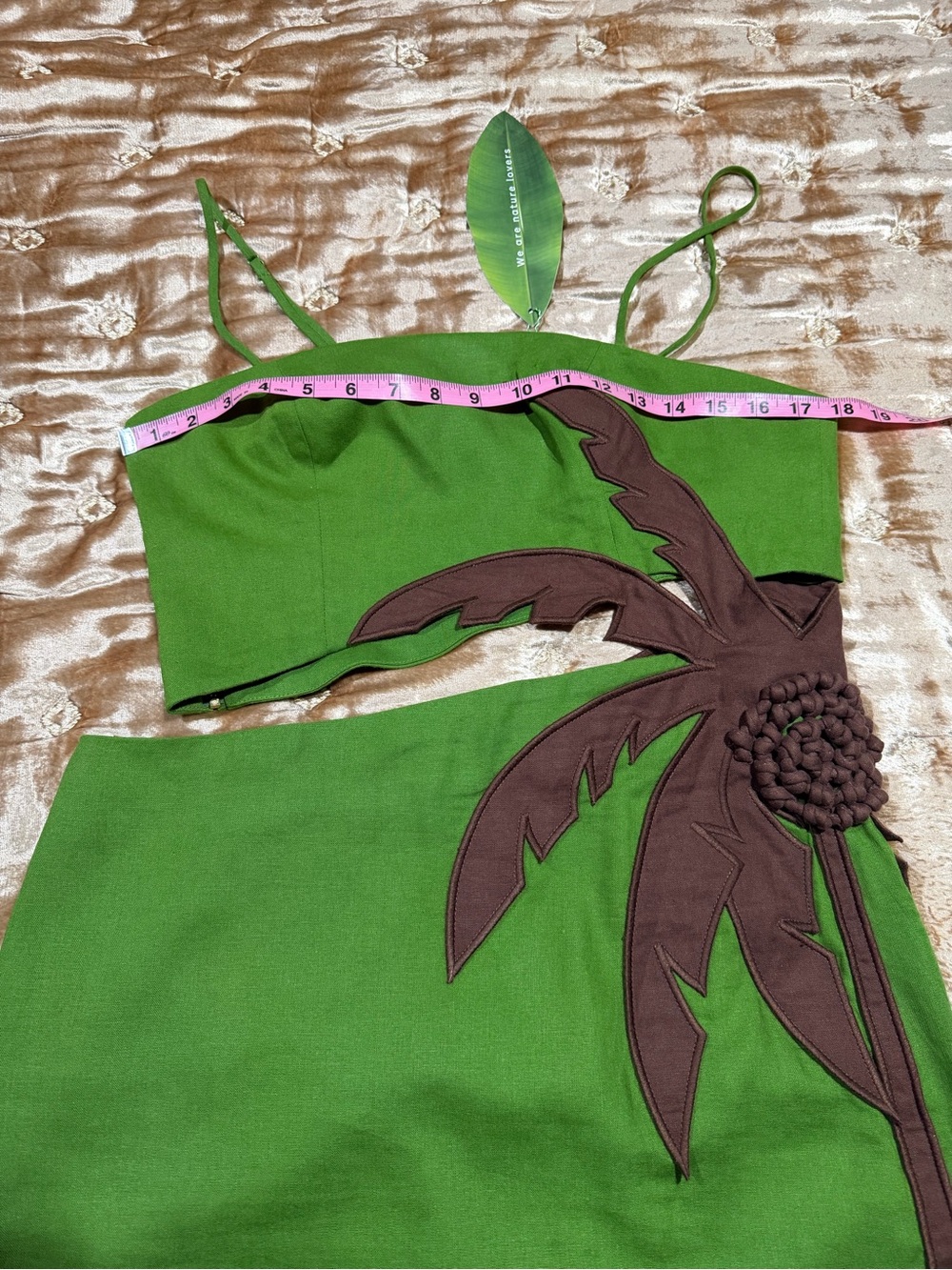 FARM Rio Palm Tree Midi Dress - Picture 8 of 12